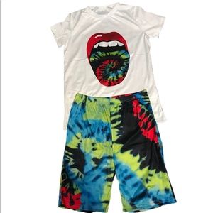 Women’s tie dye set